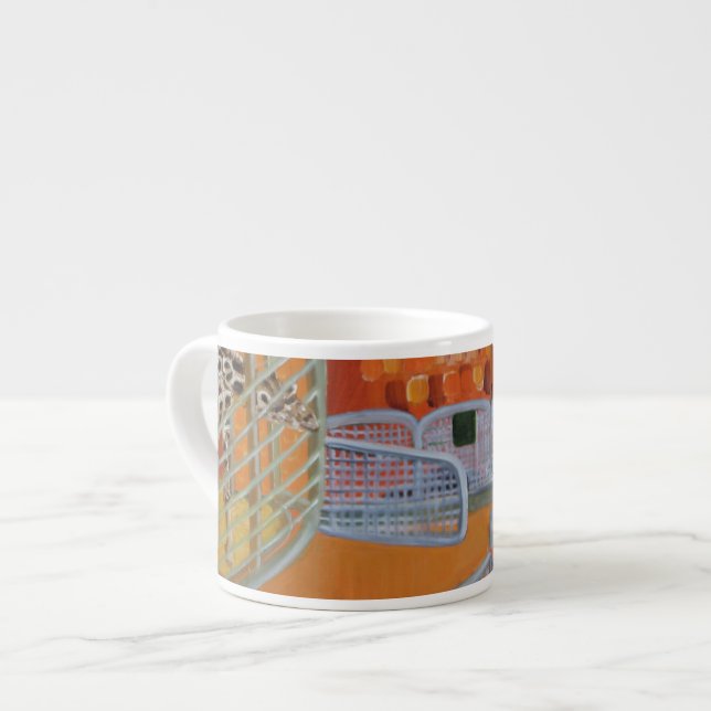 KOPP FÖR ESPRESSO FÖR MORBARNZOO ESPRESSOMUGG (Framsida vänster)