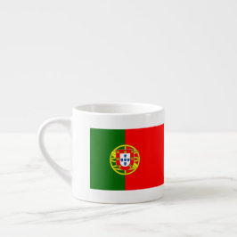 Kopp för espresso för Portugal flagga Espressomugg