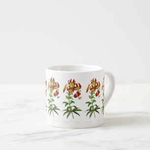 Kopp för espresso för Redoute tigerlilja Espressomugg