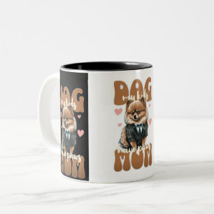 Kopp för hundmamma – design med kaffe och hundar –