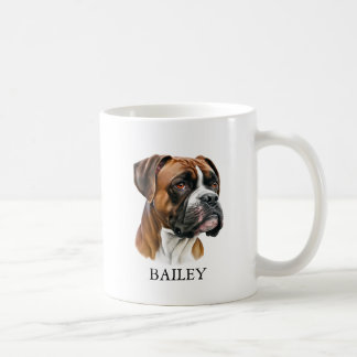 Kopp för hundmamma med personlig bild och namn