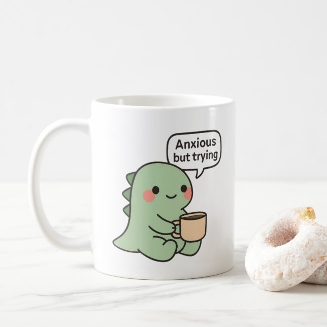 Kopp för kaffe eller te (mugg) (Med munk)