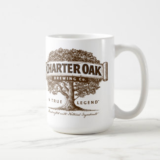 Kopp för kaffe för charterOakbryggeri