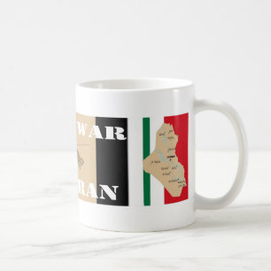 Kopp för kaffe för Irak krigveteran
