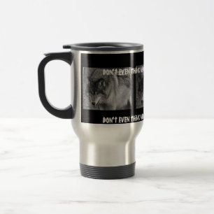 Kopp för kaffe för vildvarg resande