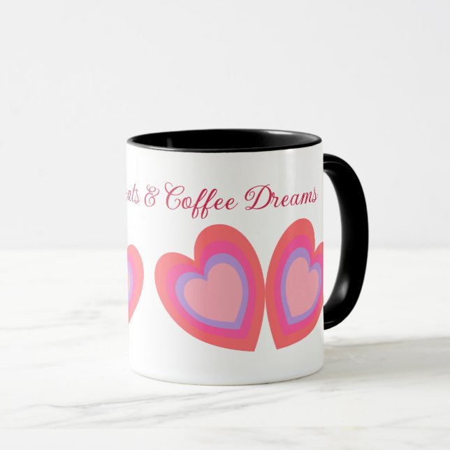 Kopp för kaffestunder & kaffedrömmar  (Framsida höger)