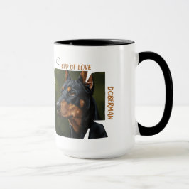 Kopp för kärlek Hundälskare 0,44 l Koffekopp Prese