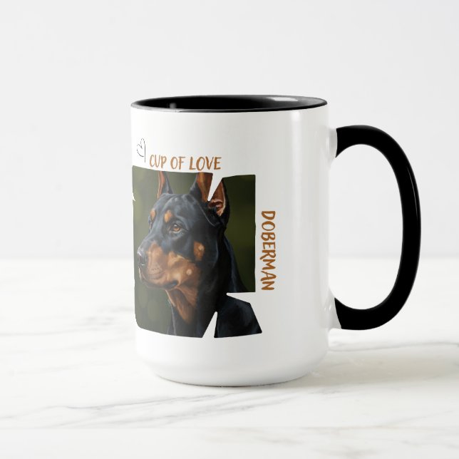 Kopp för kärlek Hundälskare 0,44 l Koffekopp Prese (Höger)