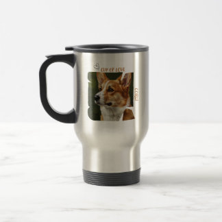 Kopp för kärlek Hundälskare 0,44l Resemugg