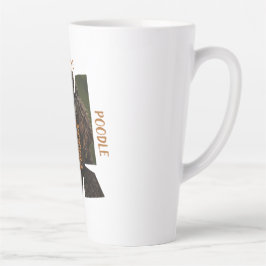 Kopp för kärlek Hundälskare 510ml Stor Latte-mugg