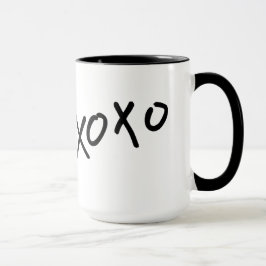Kopp för kram- & kyssxoxokaffe