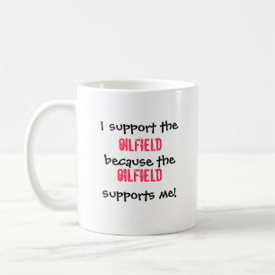 Kopp för Oilfieldfrukaffe