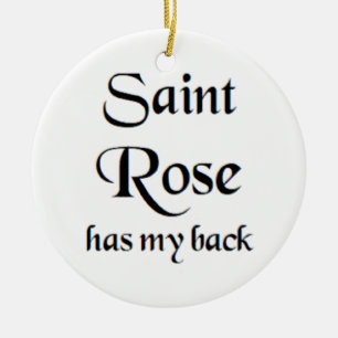 kopp för Saint Rose kaffe Julgransprydnad Keramik