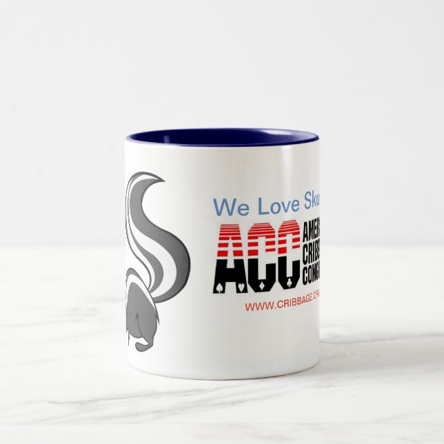 Kopp för Skunk för amerikanCribbage kongress (Center)