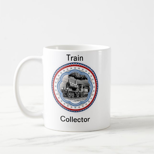 Kopp för tågsamlarekaffe/mugg (Vänster)