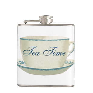 Kopp för Tea för TeaTime blått Fickplunta