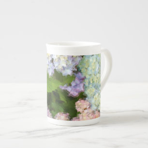 Kopp för Tea för vattenfärgvanlig Benporslin Mugg