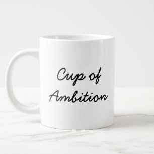 Kopp i Ambition Jumbo Mugg (enkelsidigt)