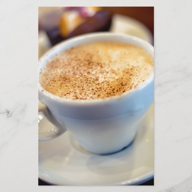 Kopp i cappuccino (Framsida)