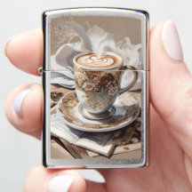 Kopp i Cappuccino Abstrakt art. 1