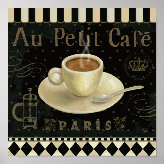 Kopp i Cappuccino Poster (Framsidan)