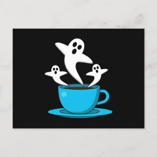Kopp i Ghost-rökkaffe Vykort