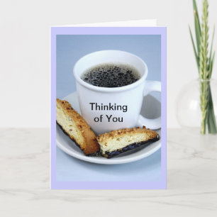 Kopp i Kaffe och Biscotti... Kort