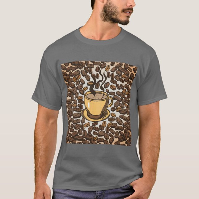 KOPP i KAFFE T Shirt (Framsida)