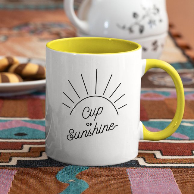 Kopp i Sunshine Summer Vibe Modern Mindfulness Mug (Skapare uppladdad)