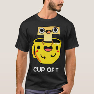 Kopp i T Cute Alphabet Tea Pun Shirt