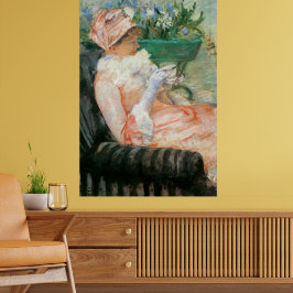 Kopp i Tea av Mary Cassatt, Vintage Impressionism Poster