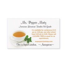 Kopp i Tea Liquid Wisdom Teacher Info