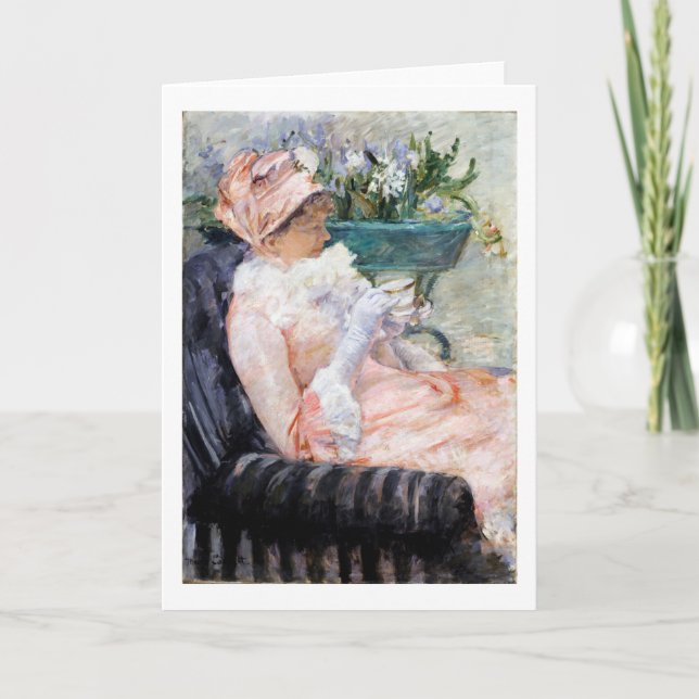 Kopp i Tea, Mary Cassatt Kort (Framsida)
