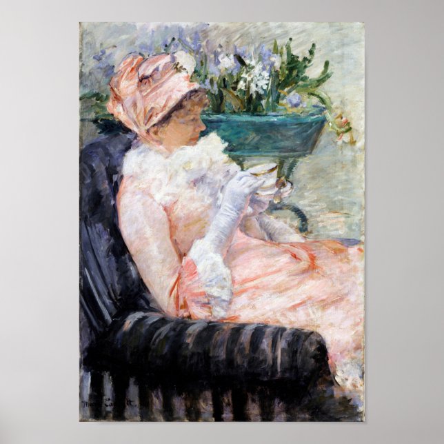 Kopp i Tea, Mary Cassatt Poster (Framsidan)