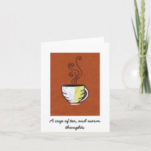 Kopp i Tea Note Cards Kort