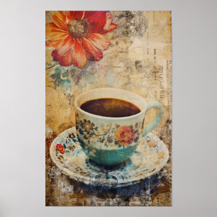 Kopp i Tea Poster