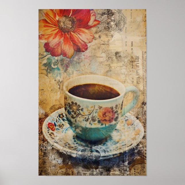 Kopp i Tea Poster (Framsidan)