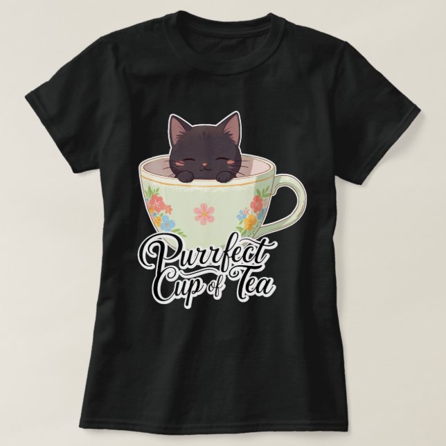 Kopp i Tea T Shirt (Design framsida)
