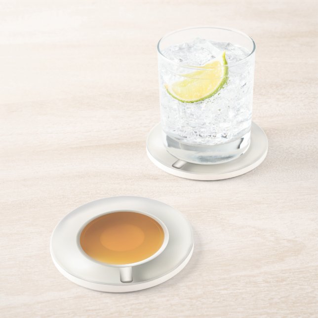Kopp i Tea Underlägg Sandsten (Sidan)