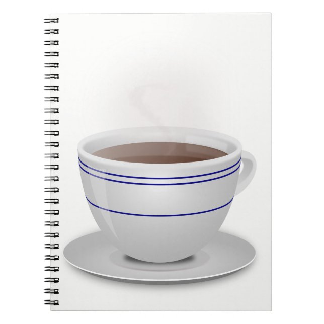 Kopp kaffe anteckningsbok (Framsidan)