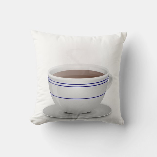 Kopp kaffe kudde (Framsida)