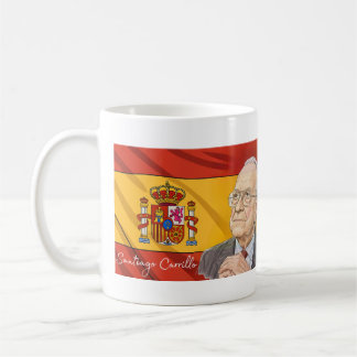 Kopp kaffe med Santiago och Pasionaria
