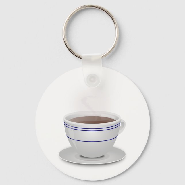 Kopp kaffe nyckelring (Framsida)