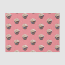 Kopp-kakorVit vävnad Papper - 15 g/m, vit