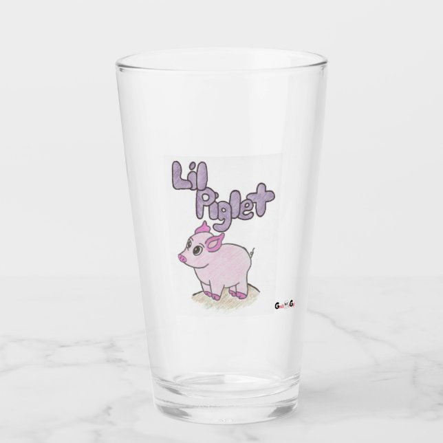 Kopp ’Lil Piglet’ (Beer Glass) (Framsida)