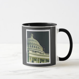 Kopp med bilden av U.S. Capitol Building