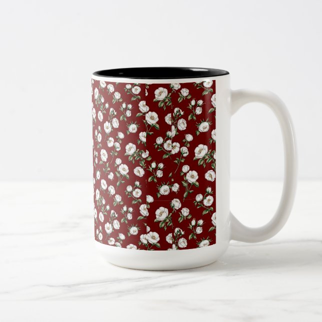Kopp med blommönster (Höger)