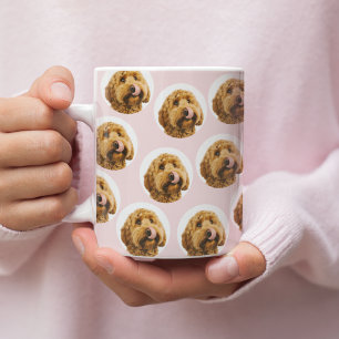 Kopp med hundfoto Personlig gåva med husdjurets