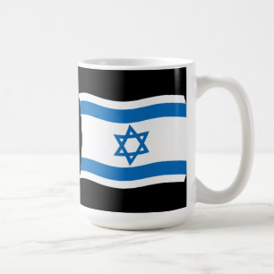 Kopp med Israels flagga