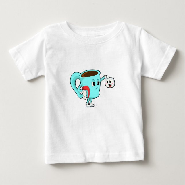 Kopp med kaffe.PNG T Shirt (Framsida)